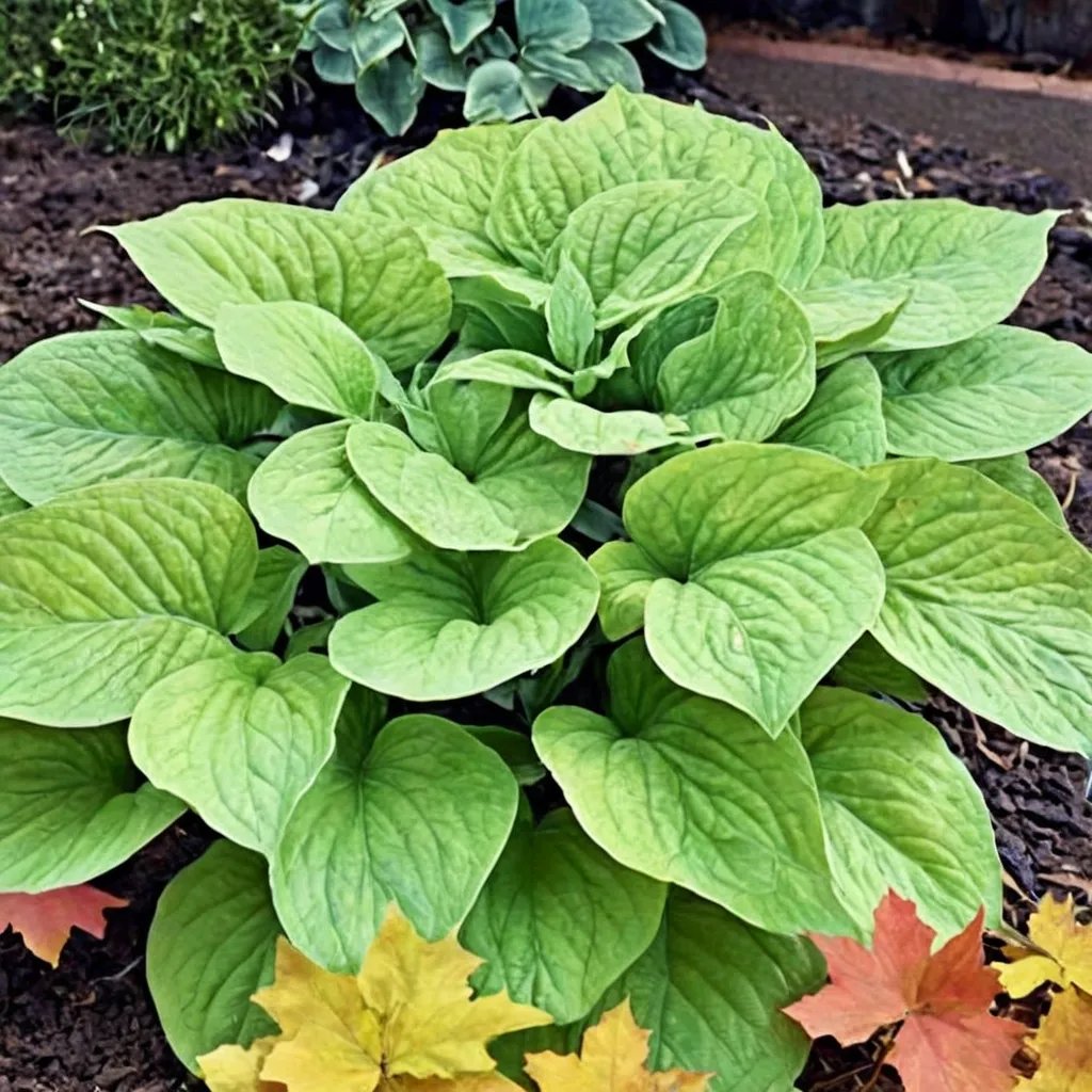 Hosta x hybrida 'Mayflower Moon'