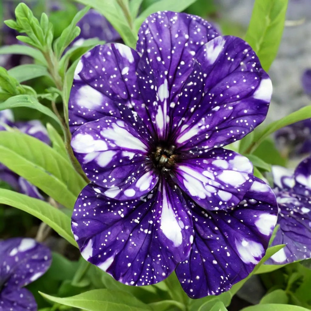 Petunia x hybrida 'Night Sky'