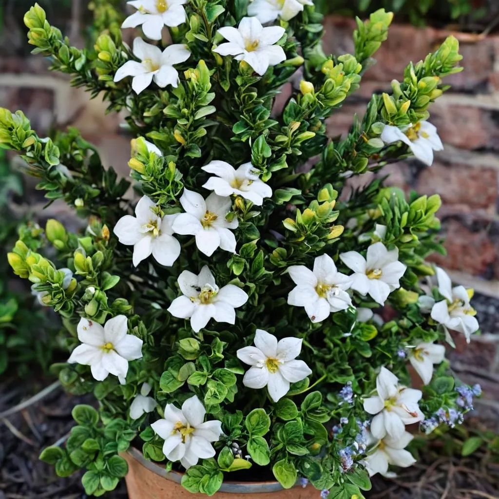 Gardenia jasminoides 'Diamond Spire'