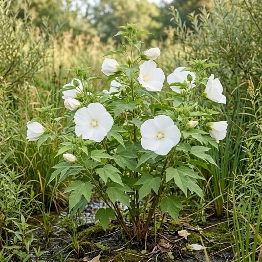 Hibiscus 'Luna White'