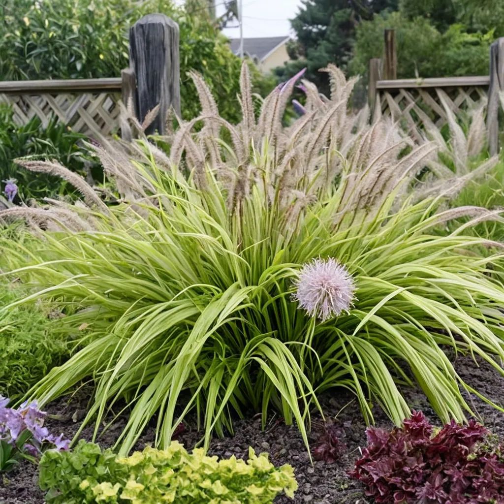 Pennisetum alopecuroides 'Lemon Squeeze'