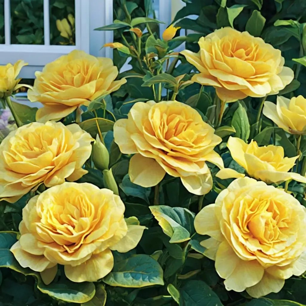 Rosa grandiflora 'Happy Go Lucky'