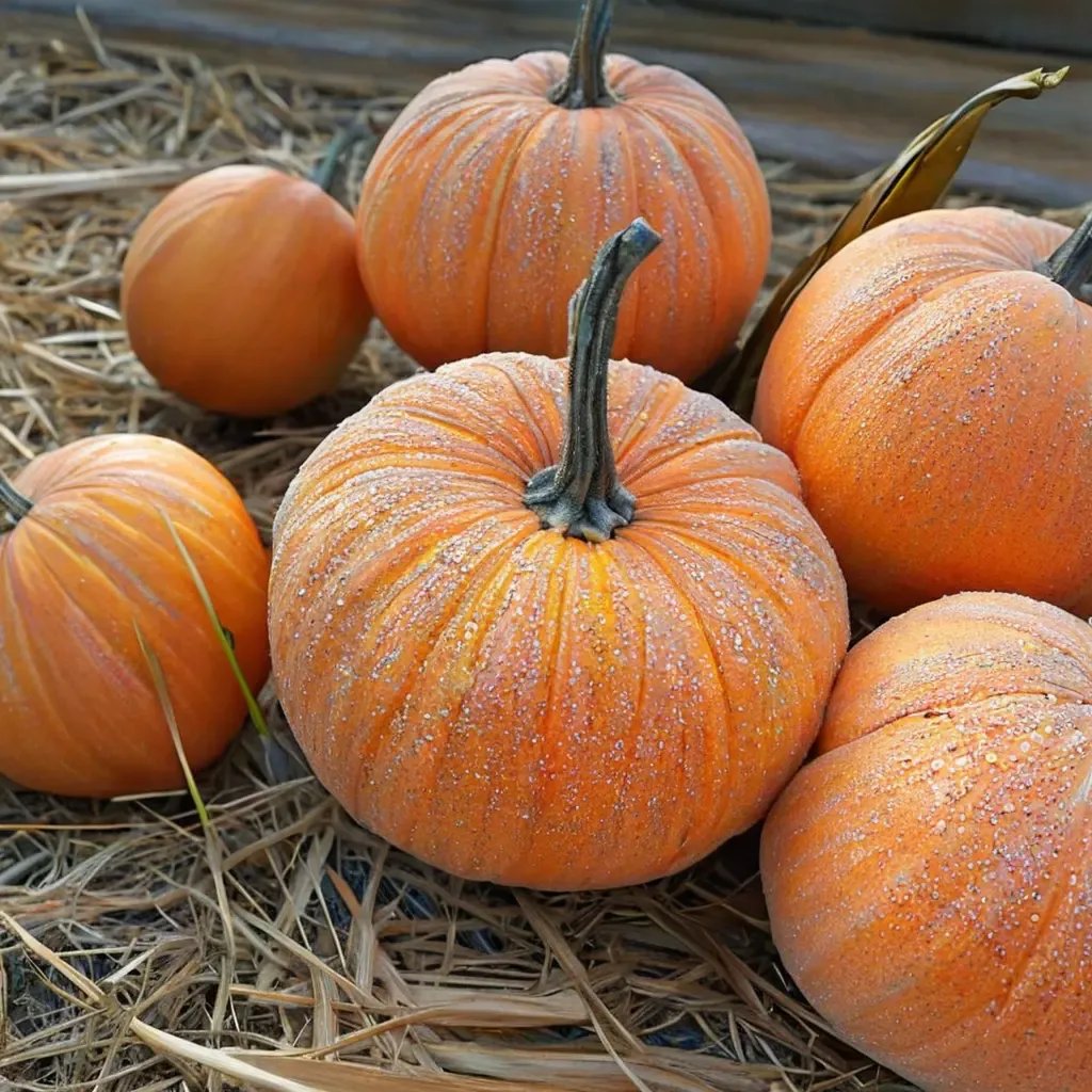 Cucurbita pepo 'Winter Luxury Pie'
