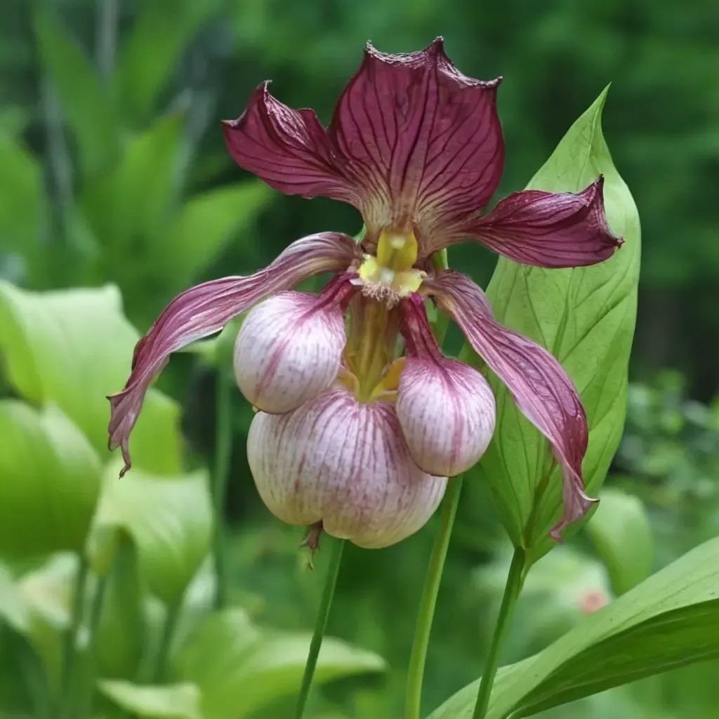 Cypripedium x godefroianum 'Gisela'