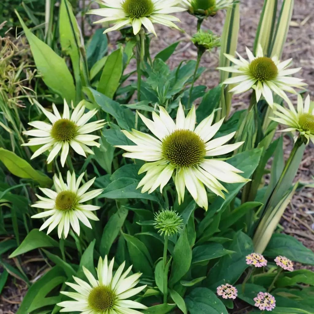 Echinacea purpurea 'Green Jewel'