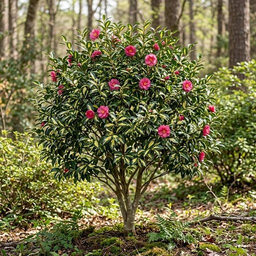 Camellia sasanqua 'Alabama Beauty'