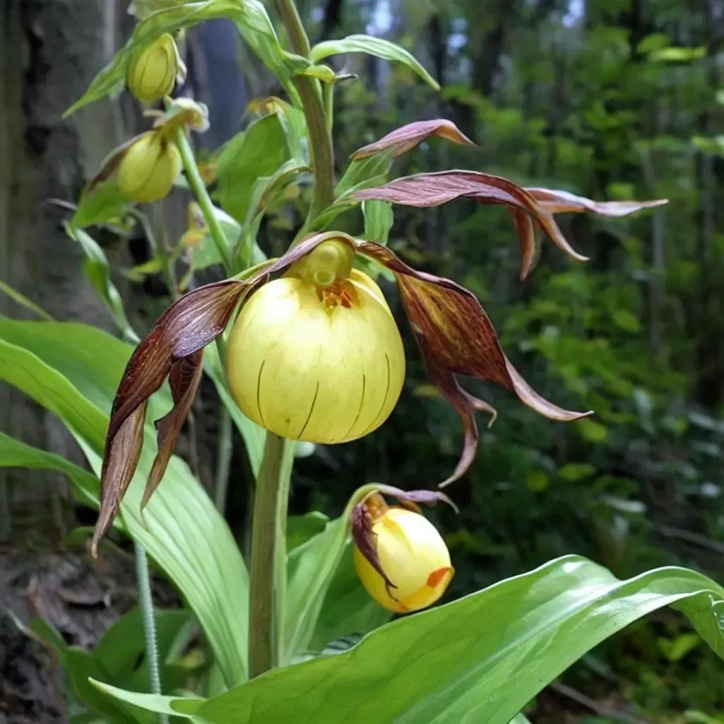 Cypripedium reginae 'Hank Small'