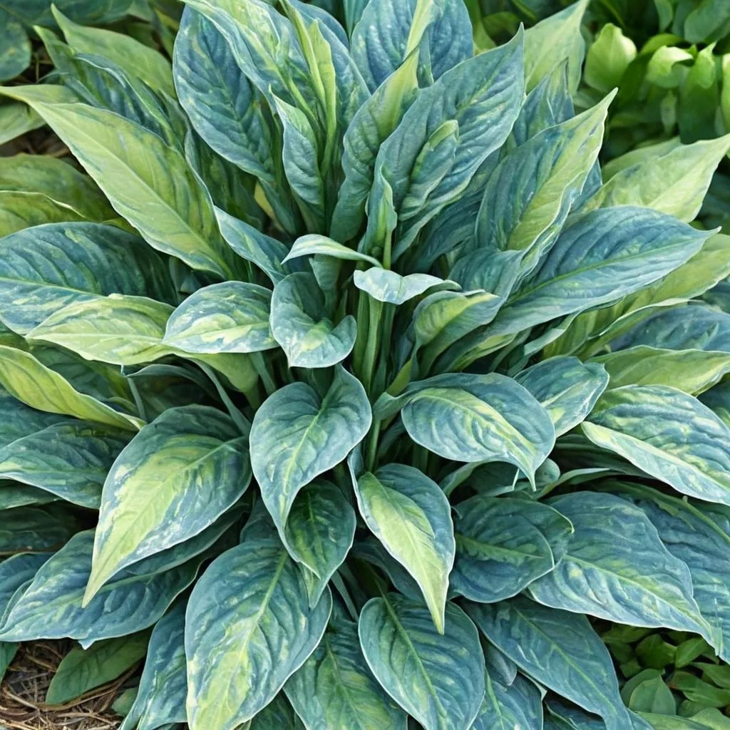 Hosta x hybrida 'Full Monty'