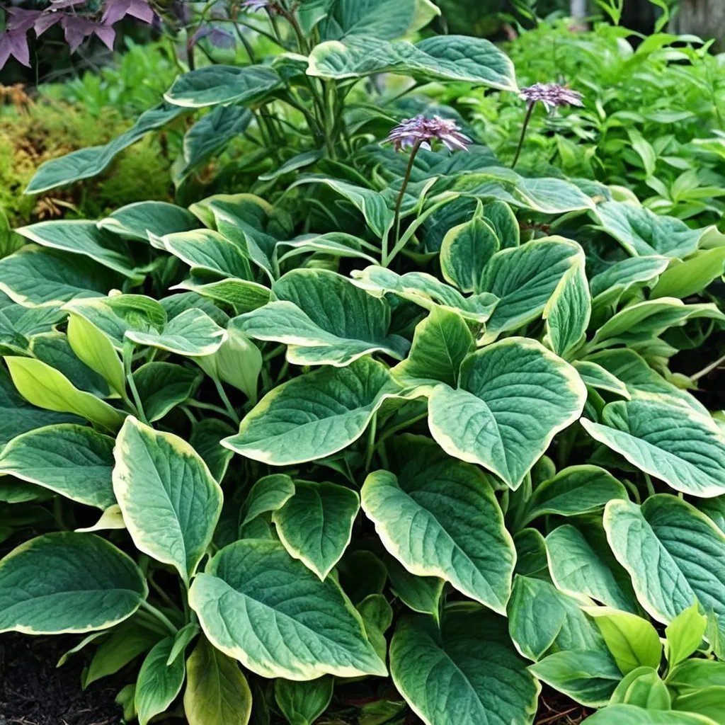 Hosta x hybrida 'Christmas Tree'