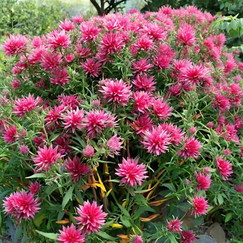 Aster novae-angliae 'Andenken an Alma Potschke'