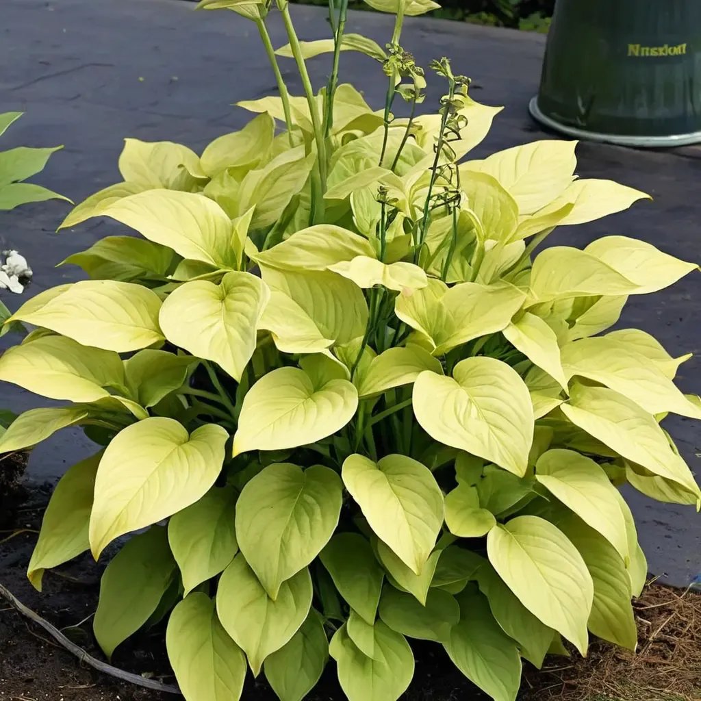 Hosta plantaginea 'August Moon'
