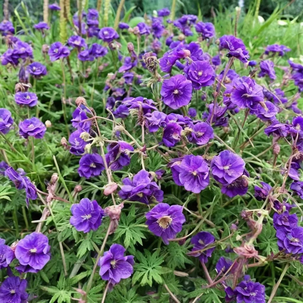 Geranium pratense 'Plenum Violaceum'
