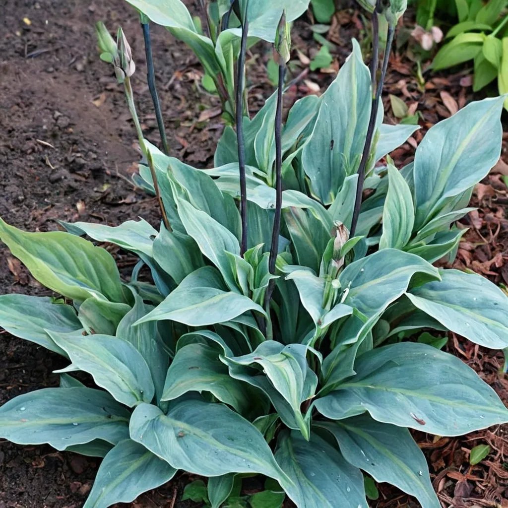 Hosta x hybrida 'Slim and Trim'