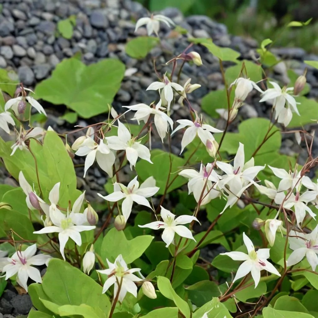 Epimedium youngianum 'Niveum'
