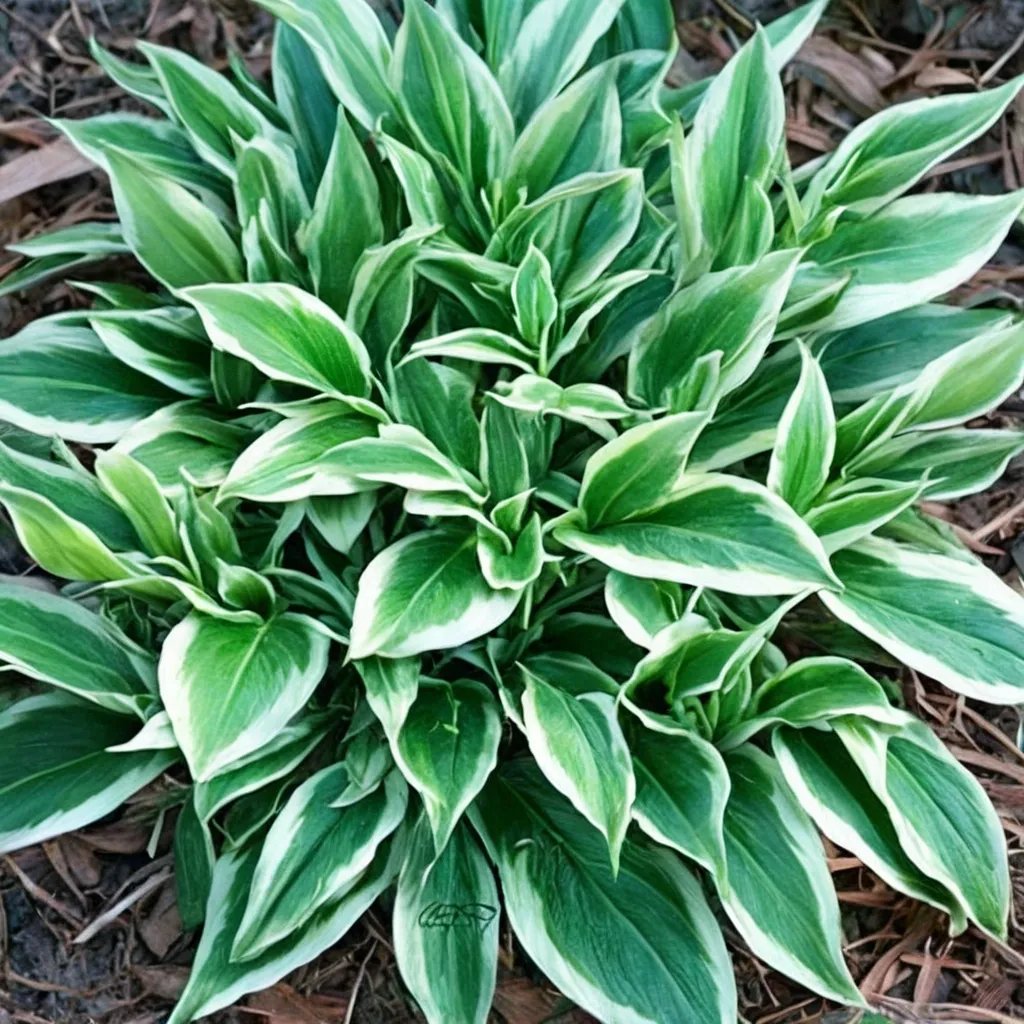 Hosta x hybrida 'Dixie Chick'