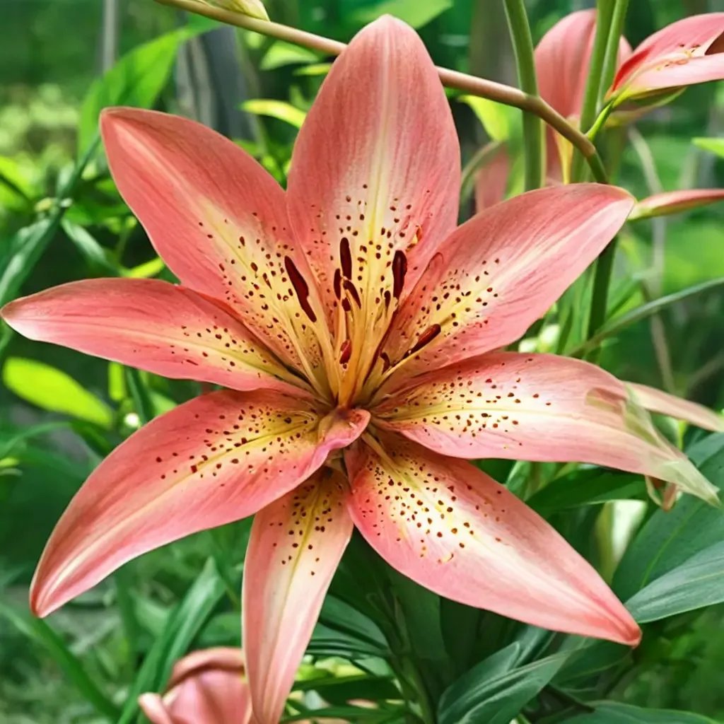 Lilium lancifolium 'Trogon Asiatic Lily'