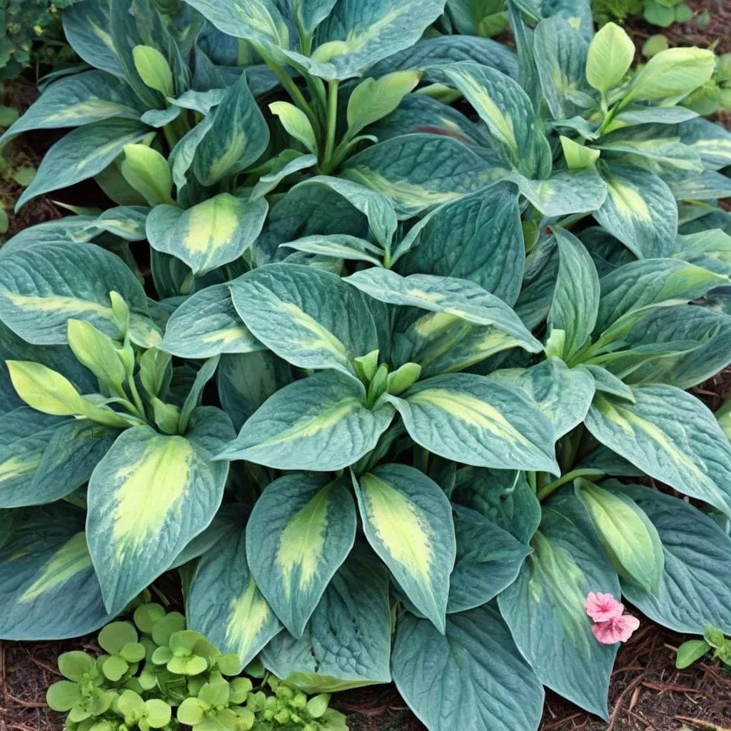 Hosta x hybrida 'Lakeside Shore Master'