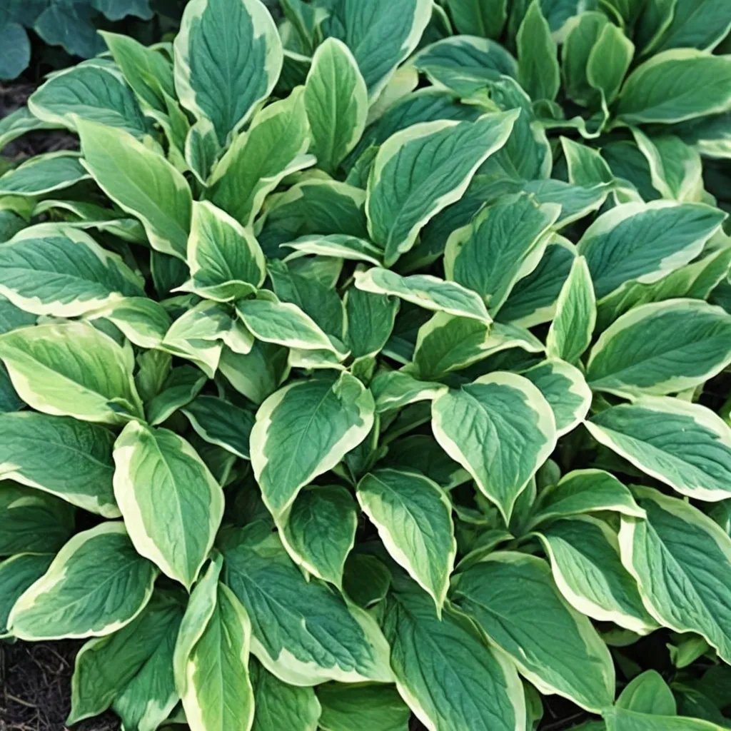 Hosta x hybrida 'Mint Julep'