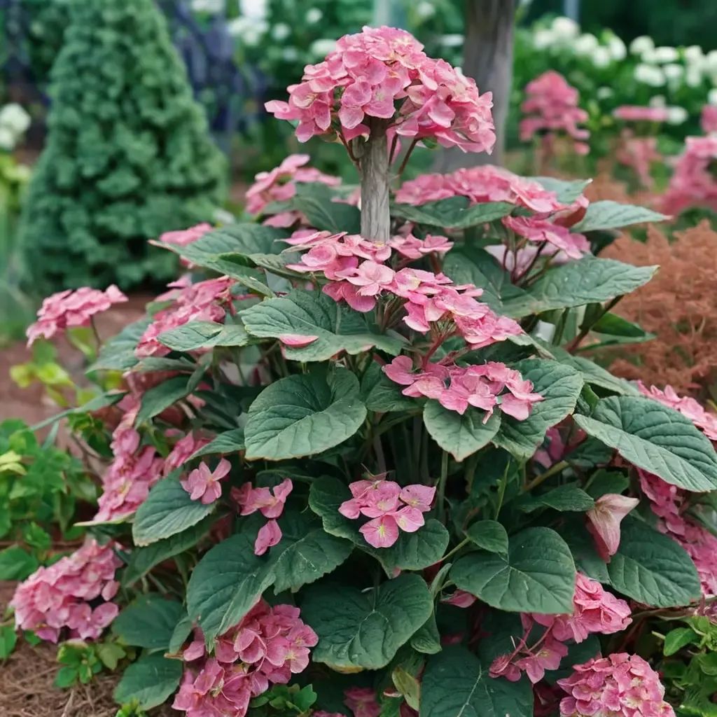 Hydrangea arborescens 'Invincibelle Ruby'
