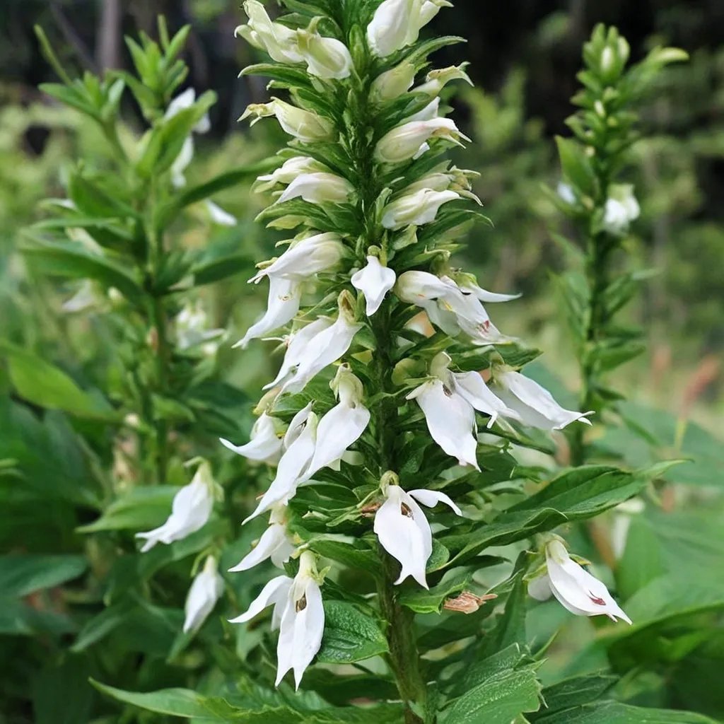Lobelia cardinalis 'Alba'