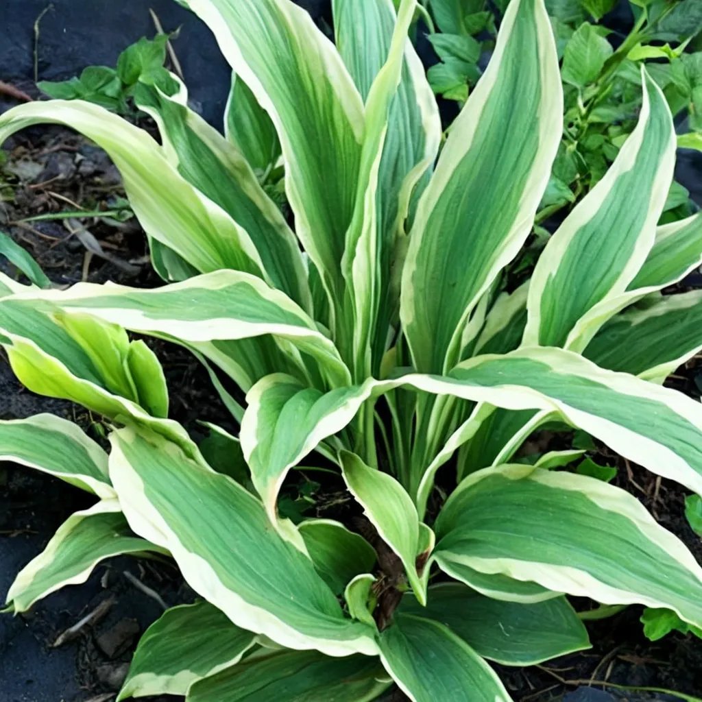 Hosta x hybrida 'Proud Dragon'