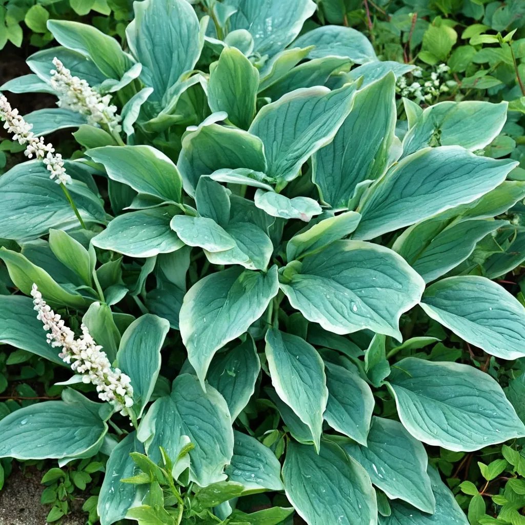 Hosta x hybrida 'Moonlight'