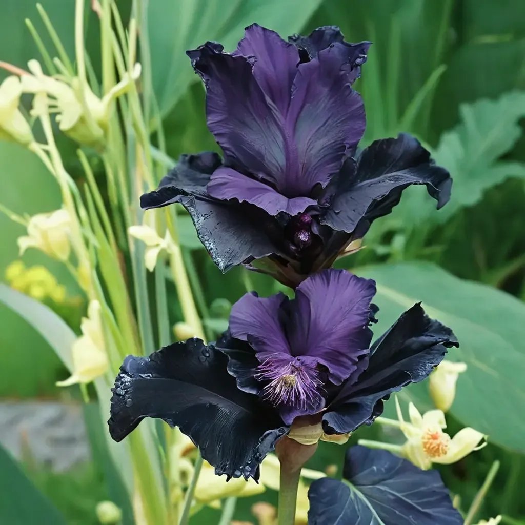 Iris x germanica 'Before The Storm'