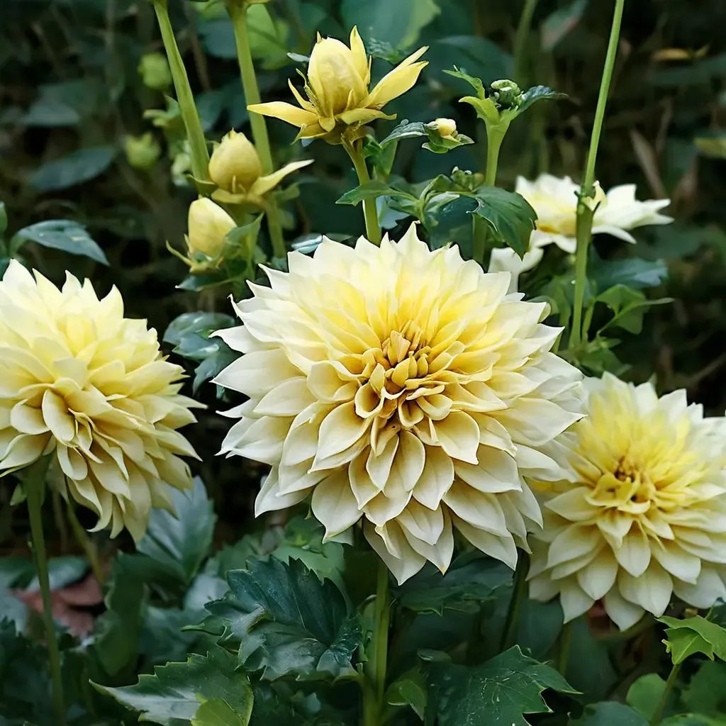 Dahlia x hortensis 'Kelvin Floodlight'