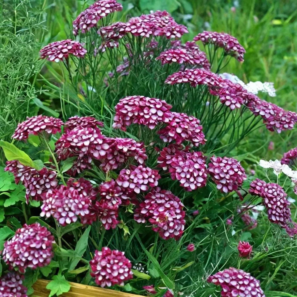 Achillea millefolium 'Cerise Queen'