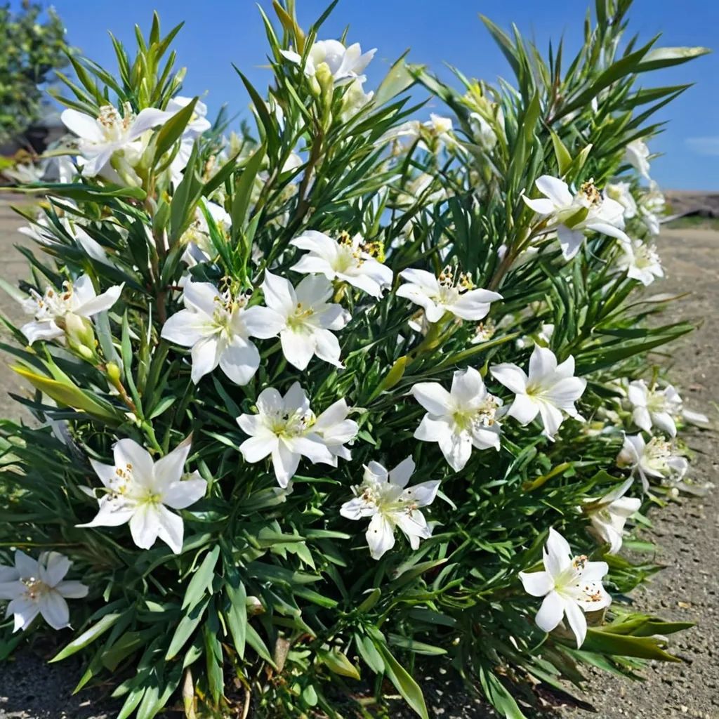 Nerium oleander 'Hardy White'