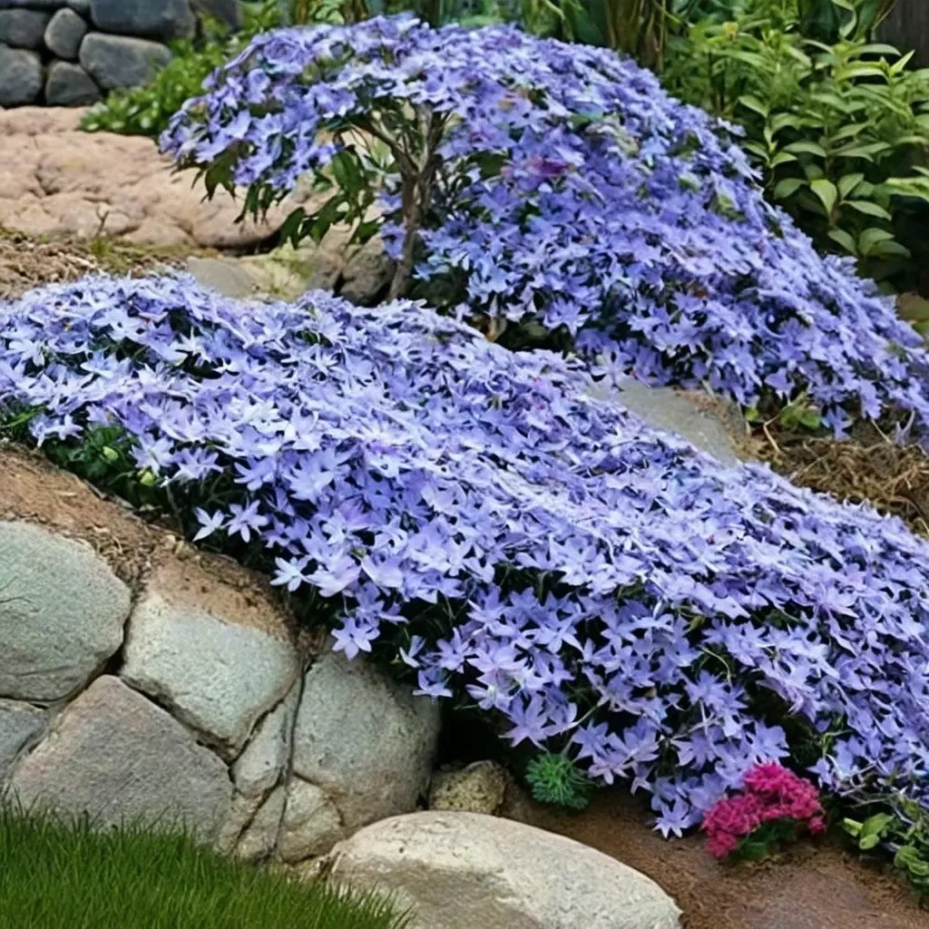 Phlox subulata 'Blue Carpet'