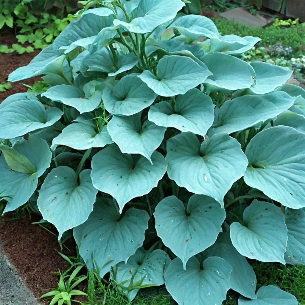 Hosta x hybrida 'Moonlight Sonata'