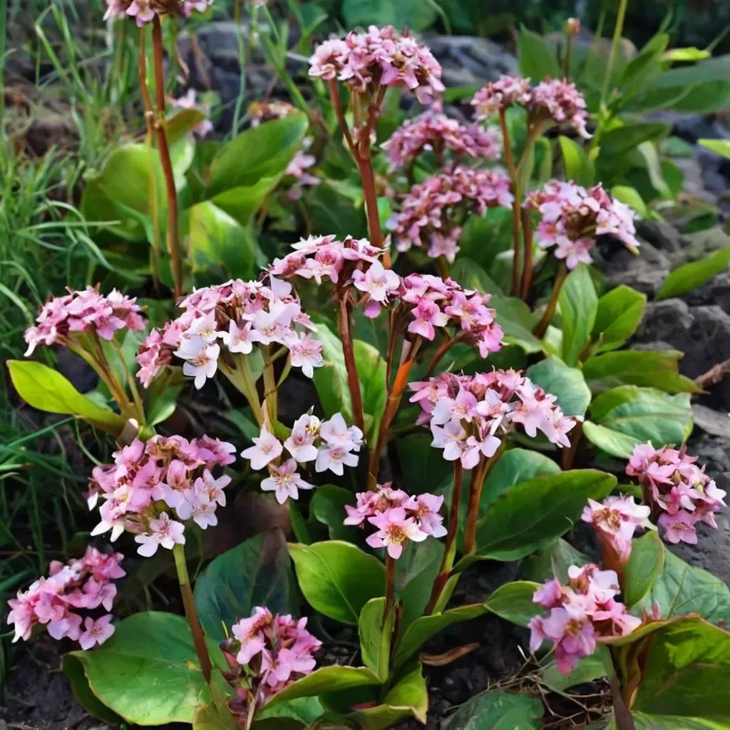 Bergenia x stracheyi