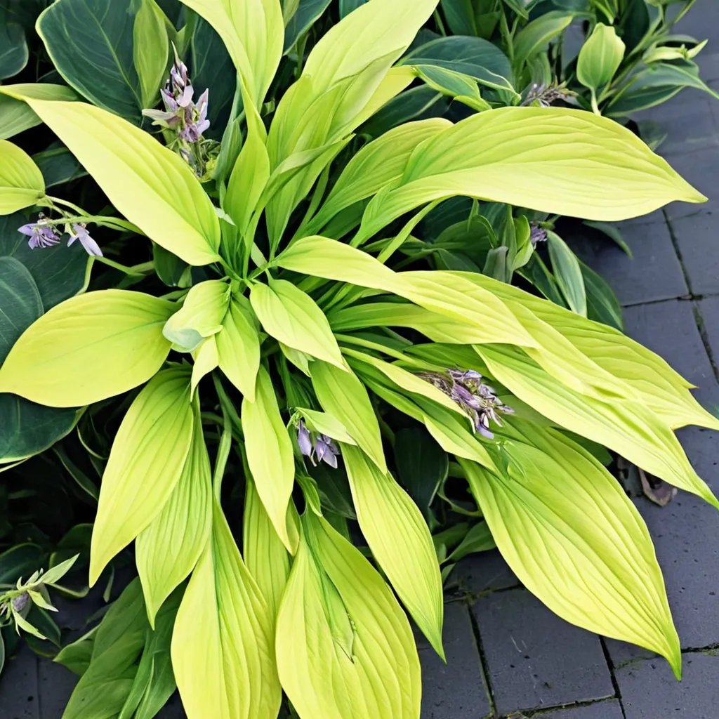 Hosta x hybrida 'A Lalalala Long'