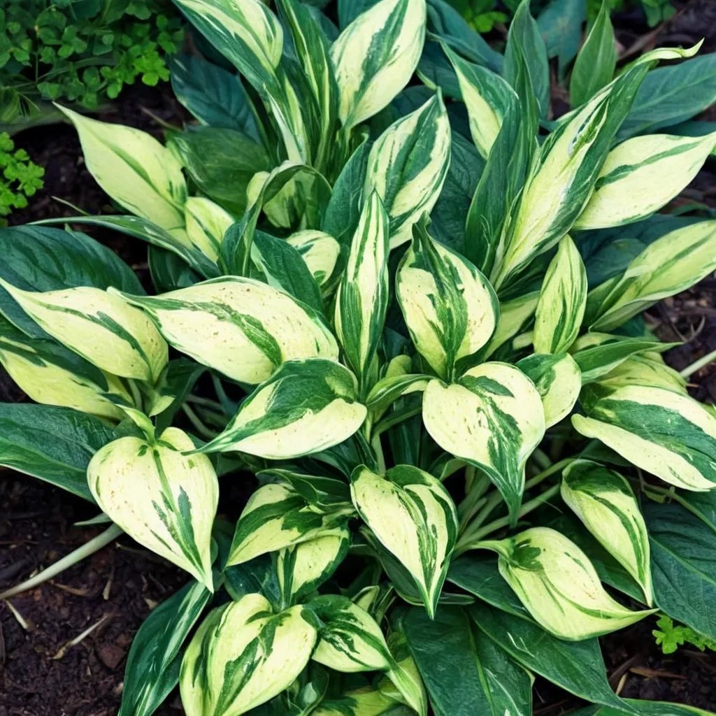 Hosta x hybrida 'Revolution'