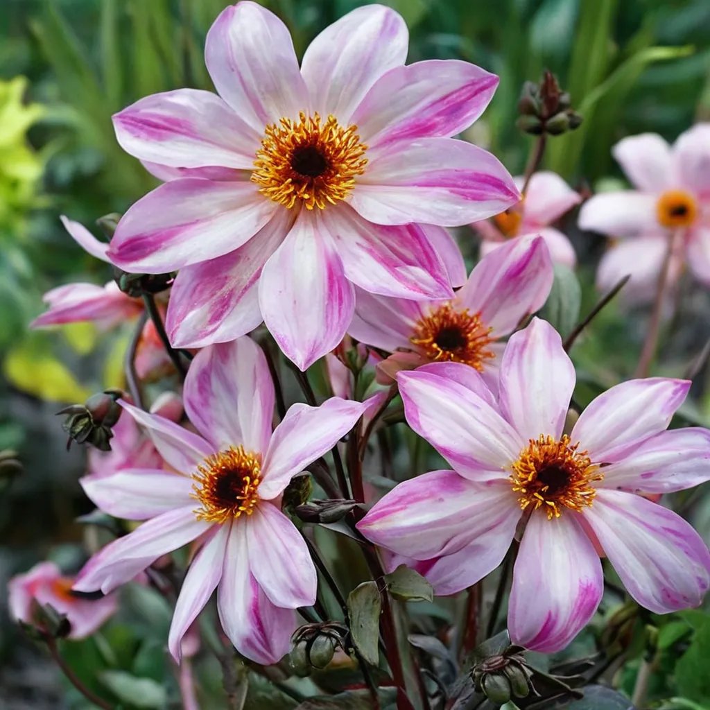 Dahlia x hybrida 'Bishop of Leicester'
