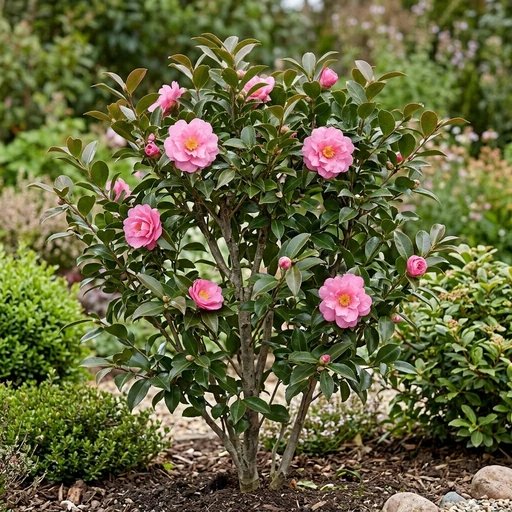 Camellia sasanqua 'Pink Snow'