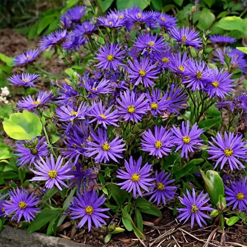 Aster amellus 'Violet Queen'