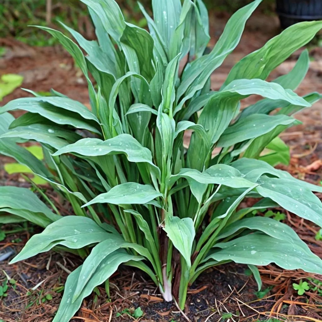 Hosta x hybrida 'Zucchini Fries'