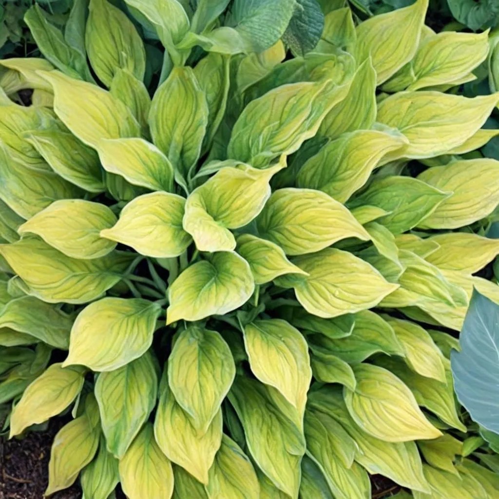 Hosta x hybrida 'Monsoon'
