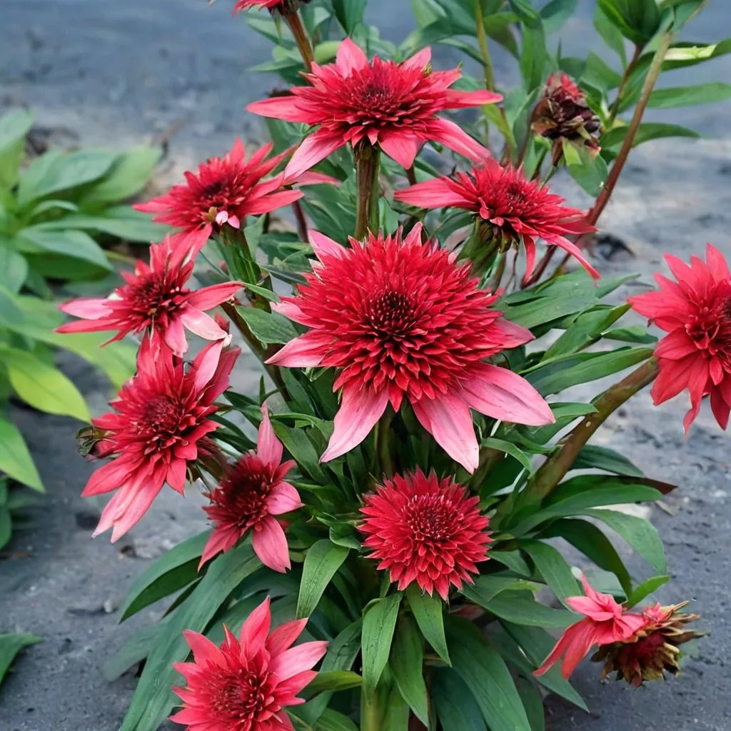 Echinacea purpurea 'Sunny Days Ruby'