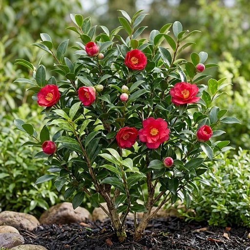 Camellia sasanqua 'October Magic'