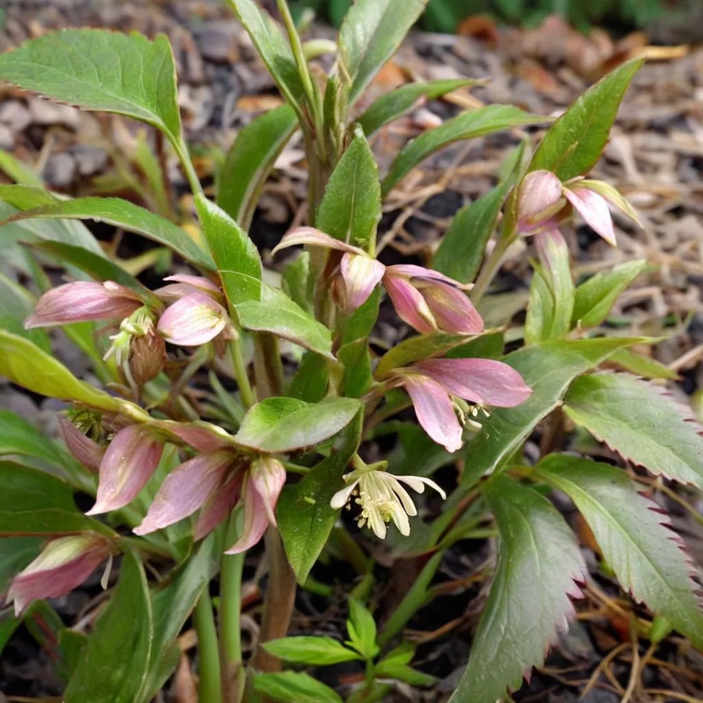Helleborus atrorubens 'WM112'