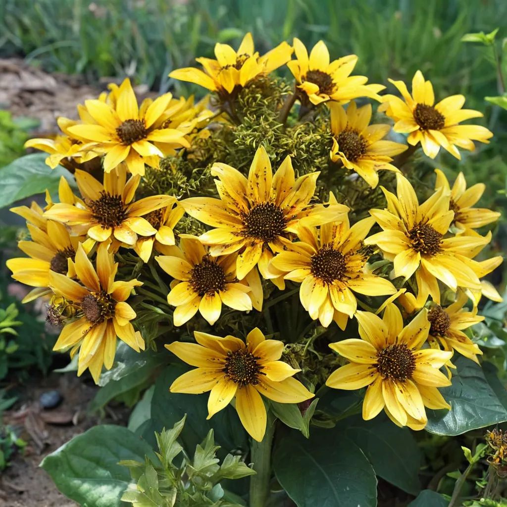 Helianthus annuus 'Autumn Gold'