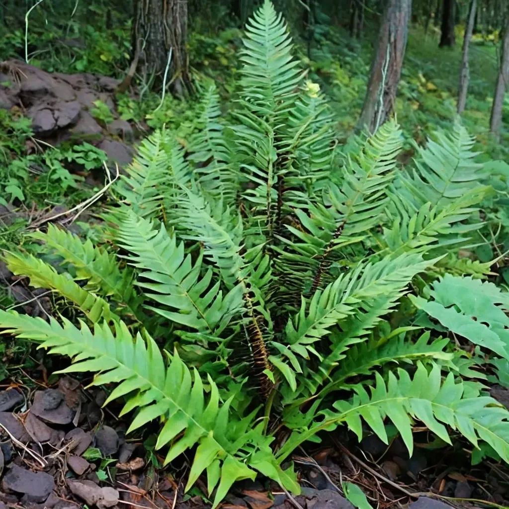 Polystichum munitum