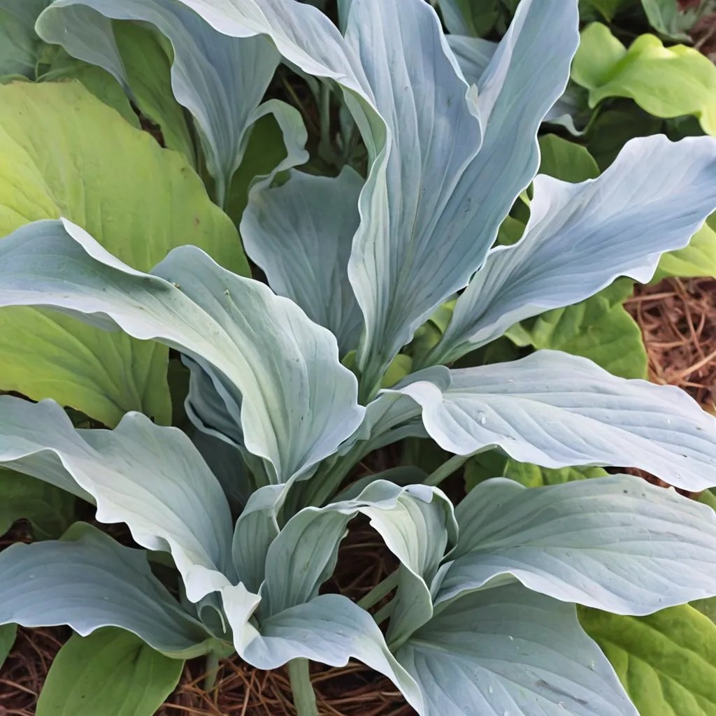 Hosta x hybrida 'Frill Ride'
