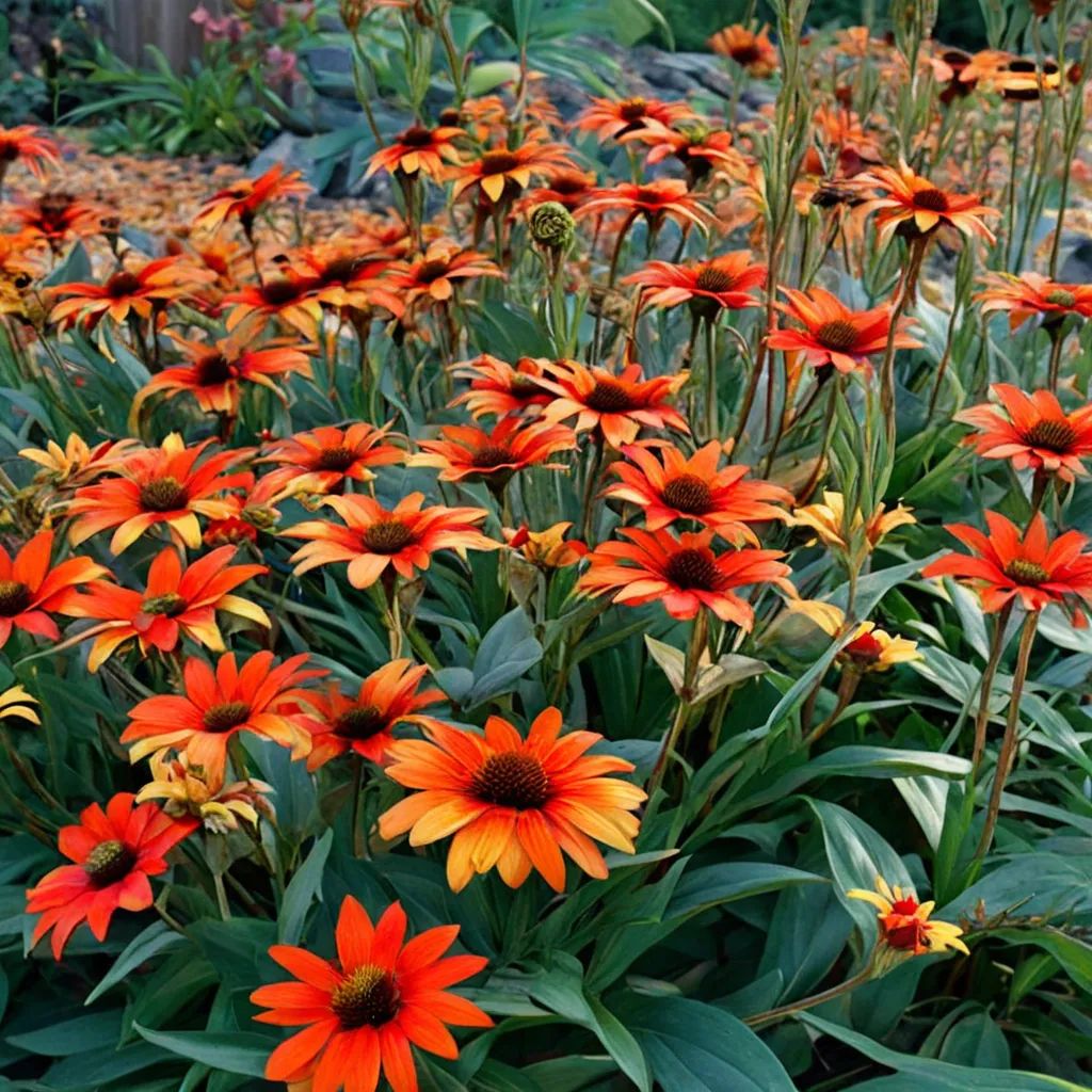 Echinacea purpurea 'Intense Orange'