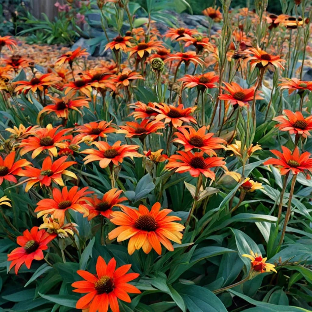Echinacea purpurea 'Intense Orange'