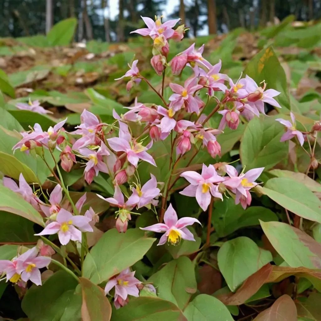 Epimedium versicolor 'Cherry Tart'