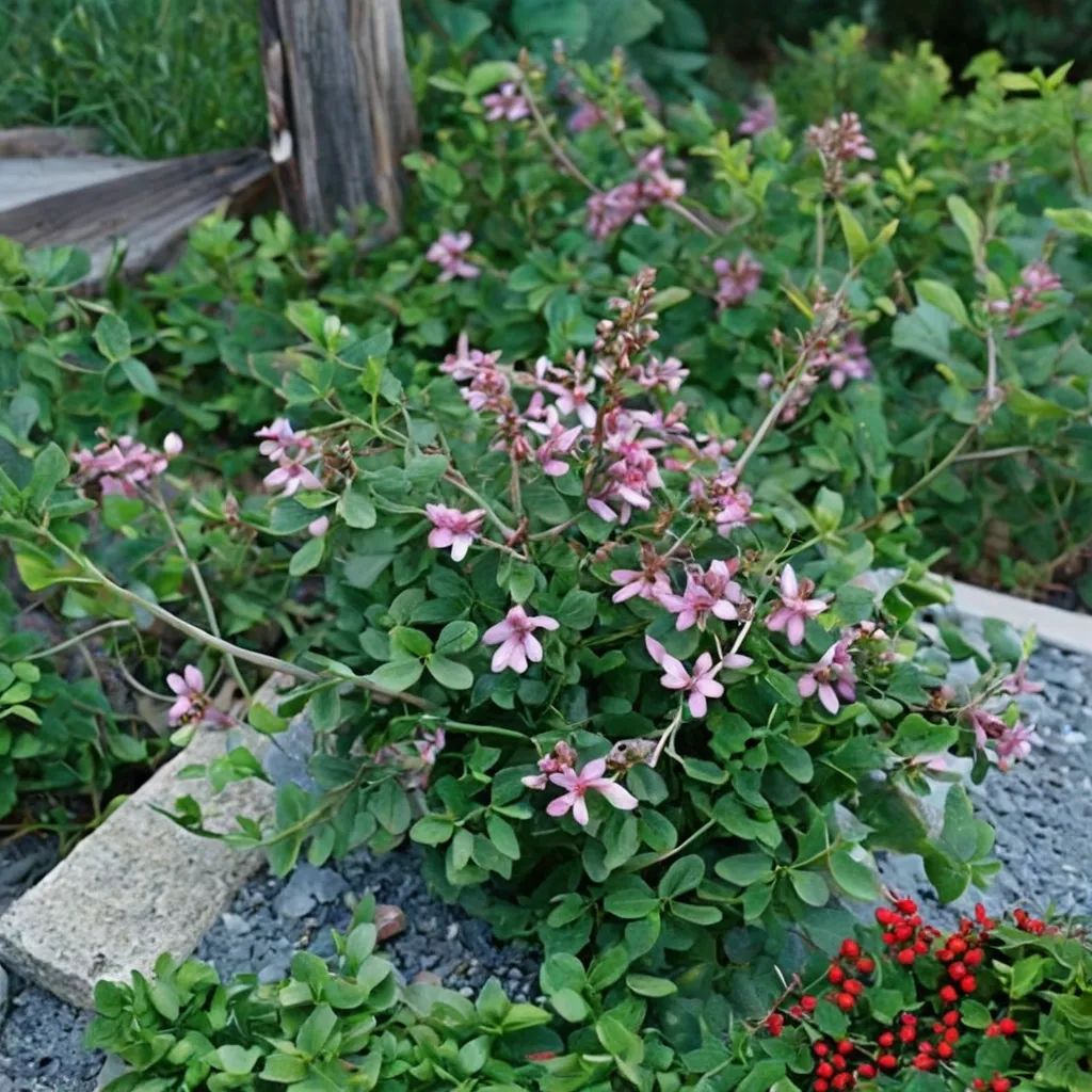 Indigofera pseudotinctoria 'Rose Carpet'